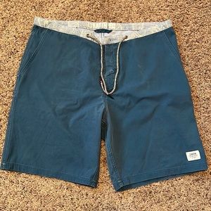 Katin board shorts. Size 34 waist. Blue.